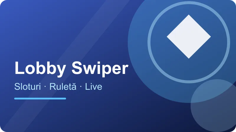 Ce joci la Swiper Casino Romania – ilustrație pentru secțiunea Swiper